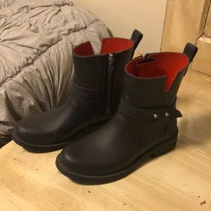 Rag & Bone Moto Rain Boots